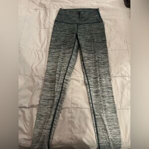 Green and Gray Aerie Leggings
